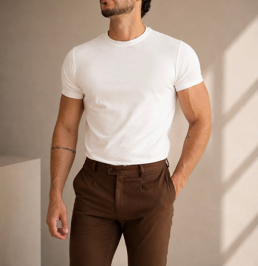 T-SHIRT ALGODÃO PIMA