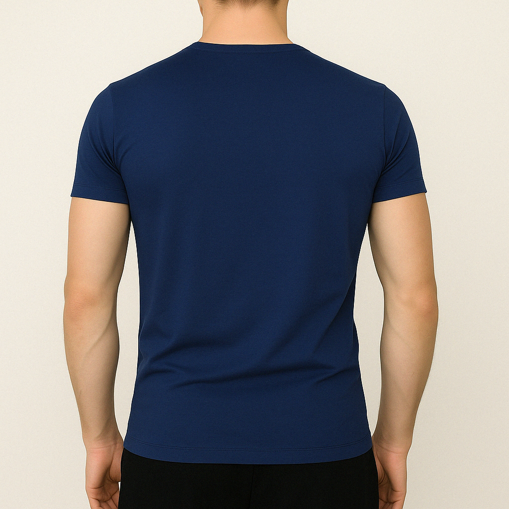 T-shirt Menegotti Azul Marinho