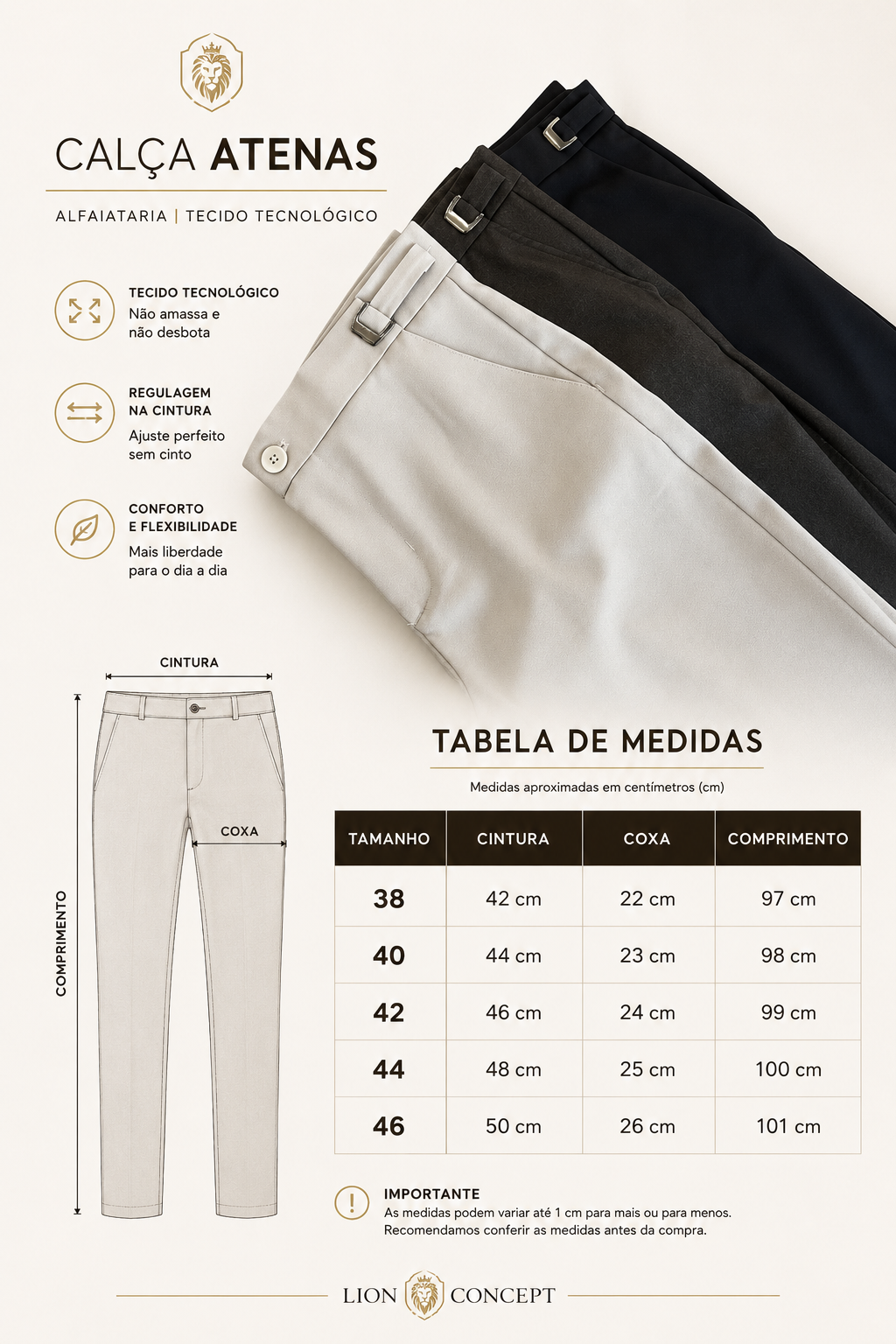 CALÇA ATENAS