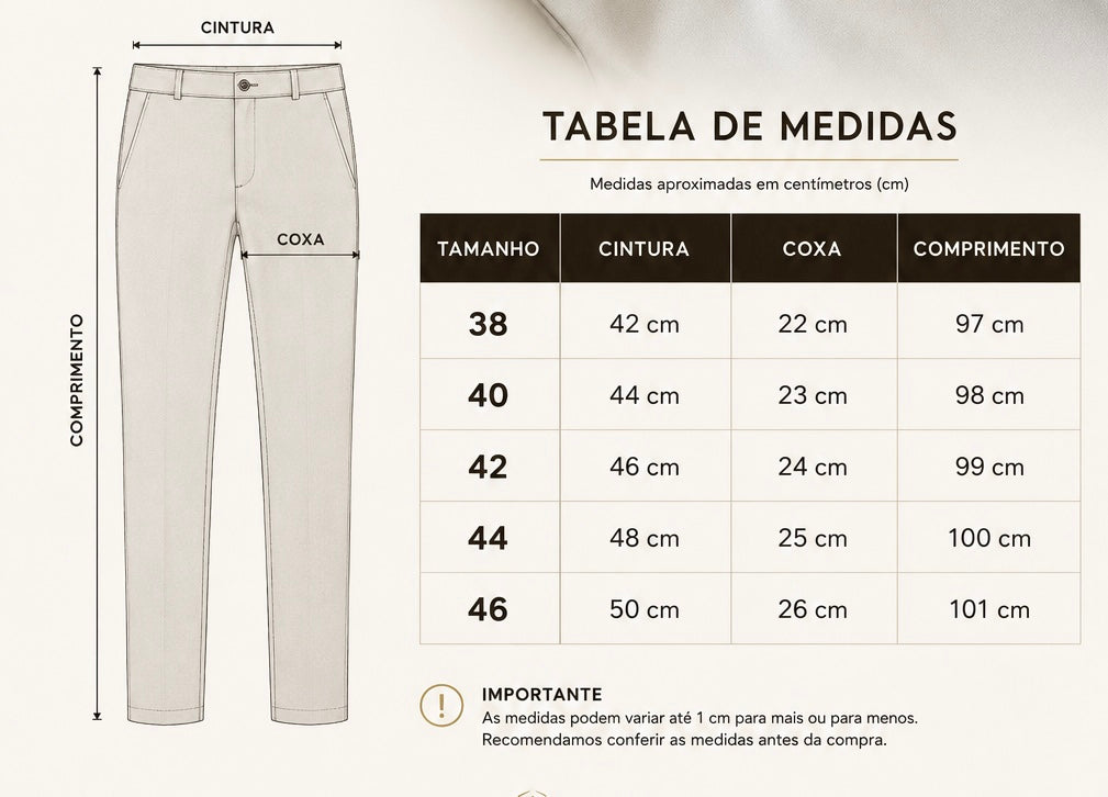 CALÇA PORTO FINO