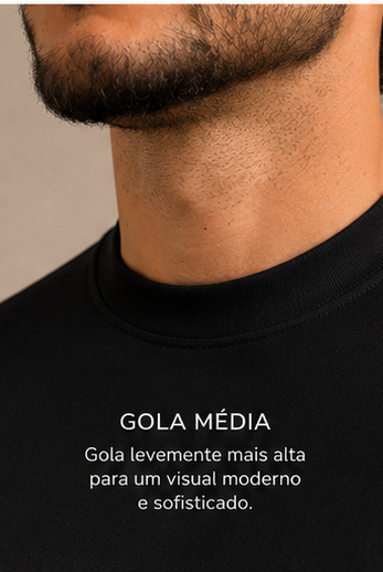 T-SHIRT GOLA MÉDIA VICENZA