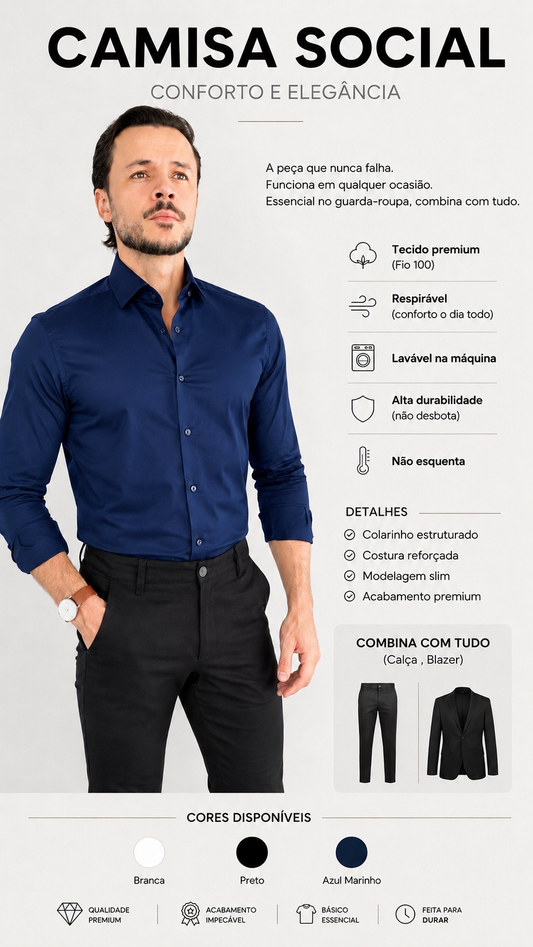 CAMISA SOCIAL