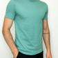 T-shirt gola média