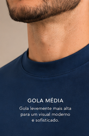 T-SHIRT GOLA MÉDIA VICENZA