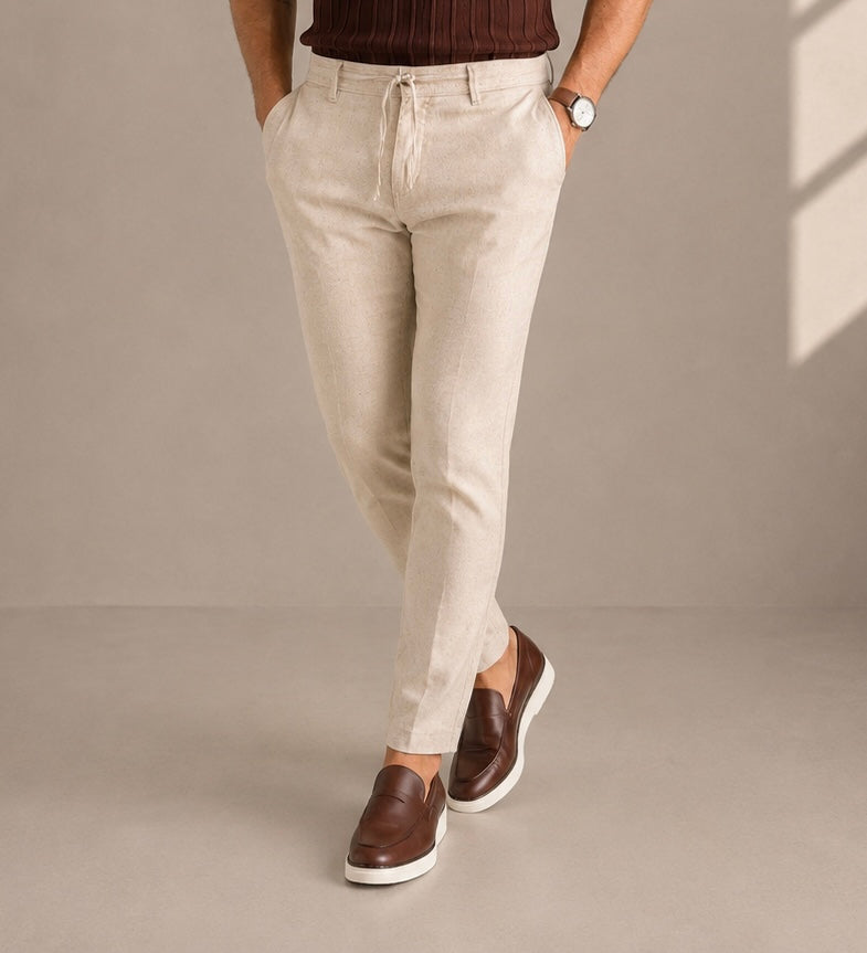 CALÇA DE LINHO ALFAITARIA