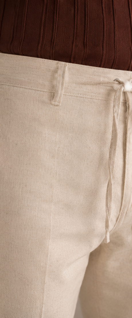 CALÇA DE LINHO ALFAITARIA