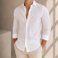 CAMISA DE LINHO NATURAL