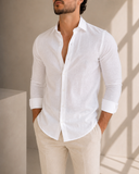 CAMISA DE LINHO NATURAL
